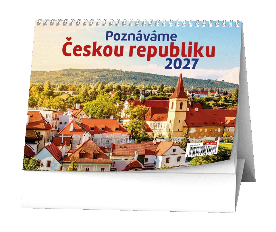 Kalendář stolní Poznáváme Českou republiku BSH8