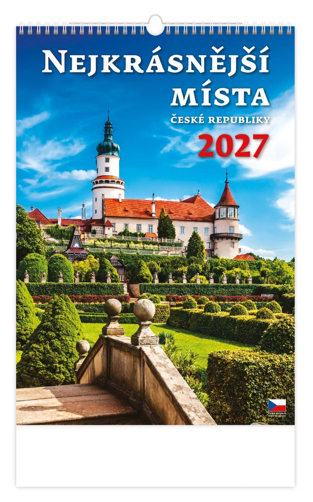 Kalendář nástěnný Nejkrásnější místa České republiky N111