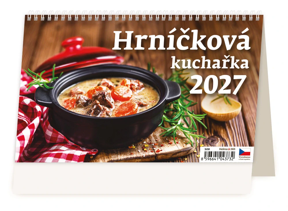 Kalendář stolní Hrníčková kuchařka S08