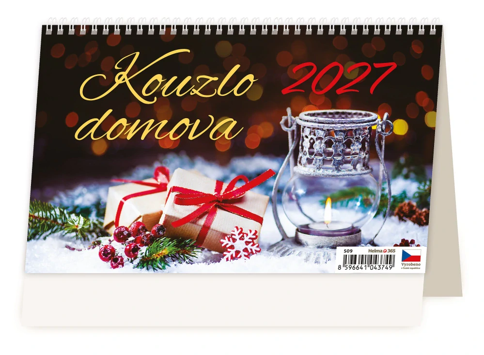 Kalendář stolní Kouzlo domova S09