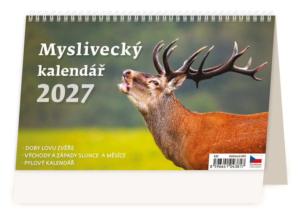 Kalendář stolní Myslivecký kalendář S21