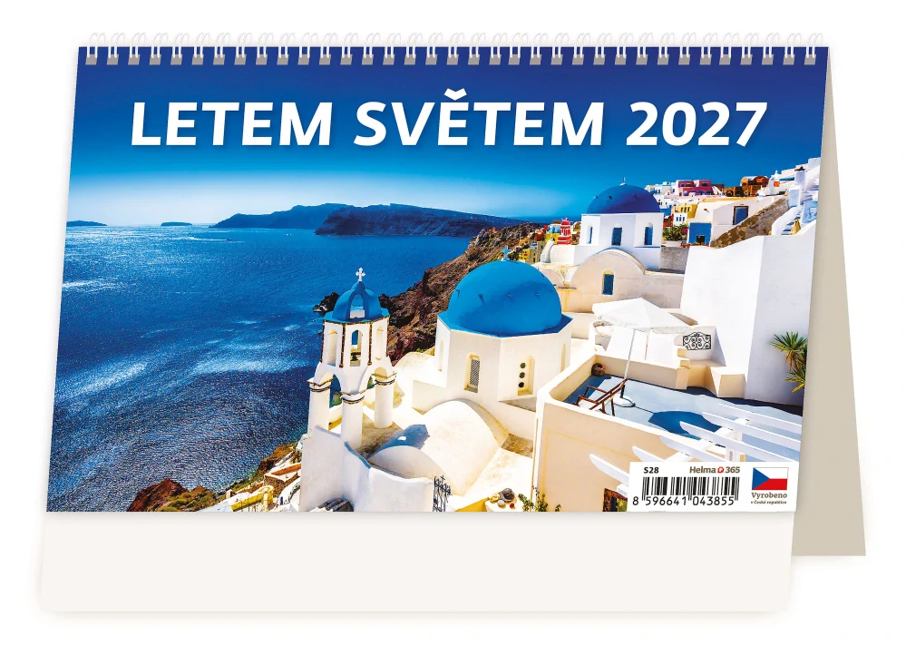 Kalendář stolní Letem světem S28