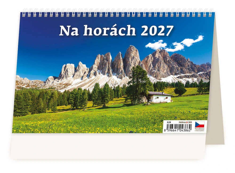 Kalendář stolní Na horách S29