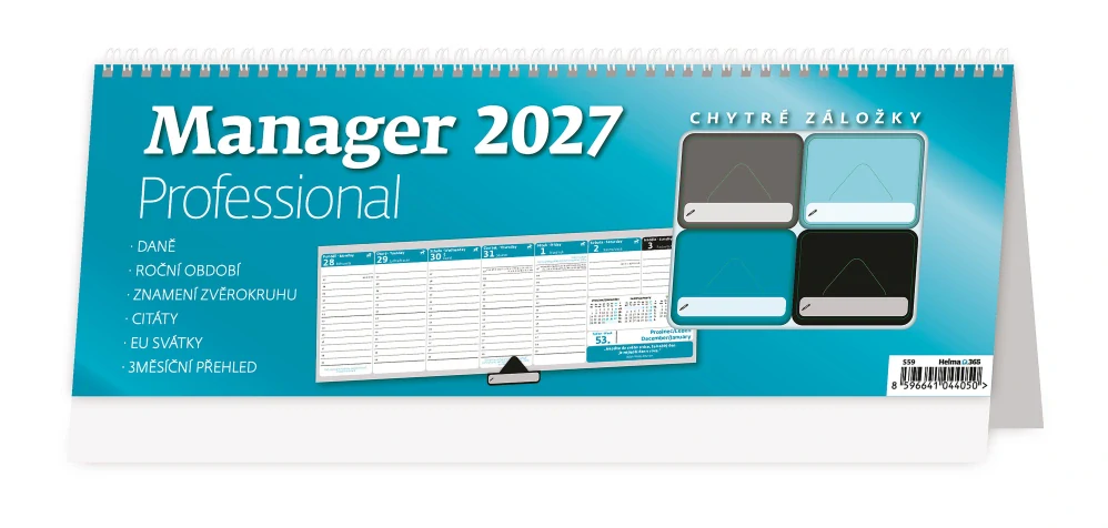 Kalendář stolní Manager Professional S59