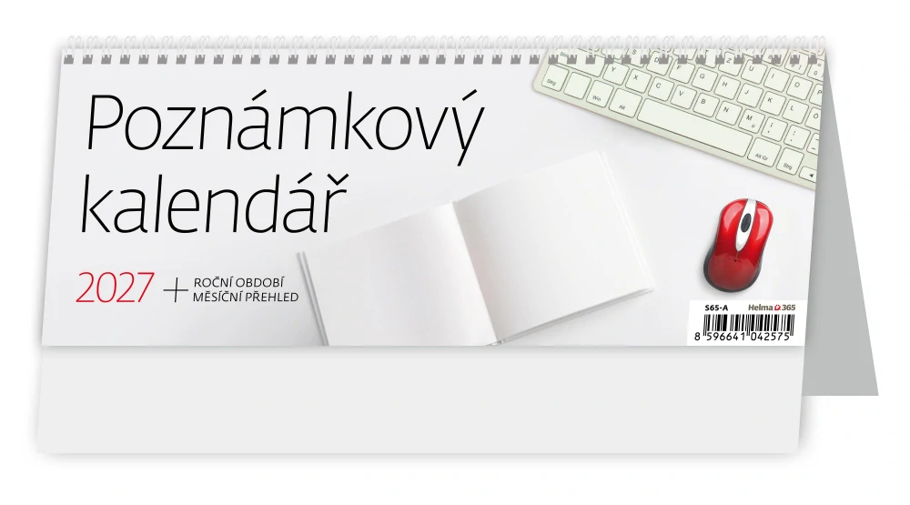 Kalendář stolní Poznámkový kalendář S65-A