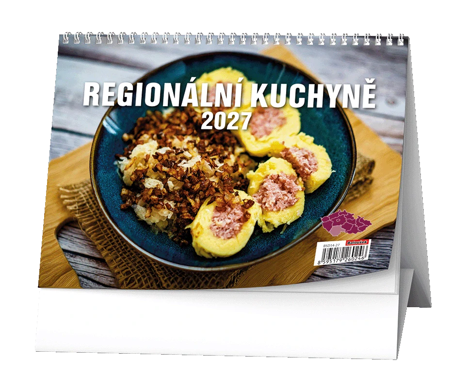 Kalendář stolní Regionální kuchyně BSD14