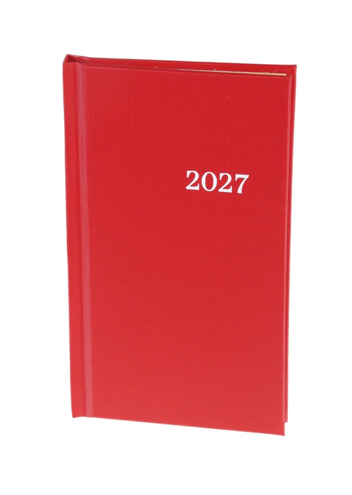 Záznamník 920 týdenní plánovací - Balacron červený