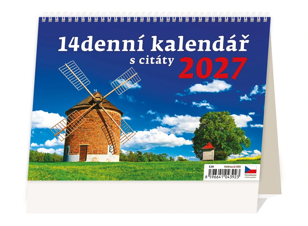 Kalendář stolní Čtrnáctidenní S39