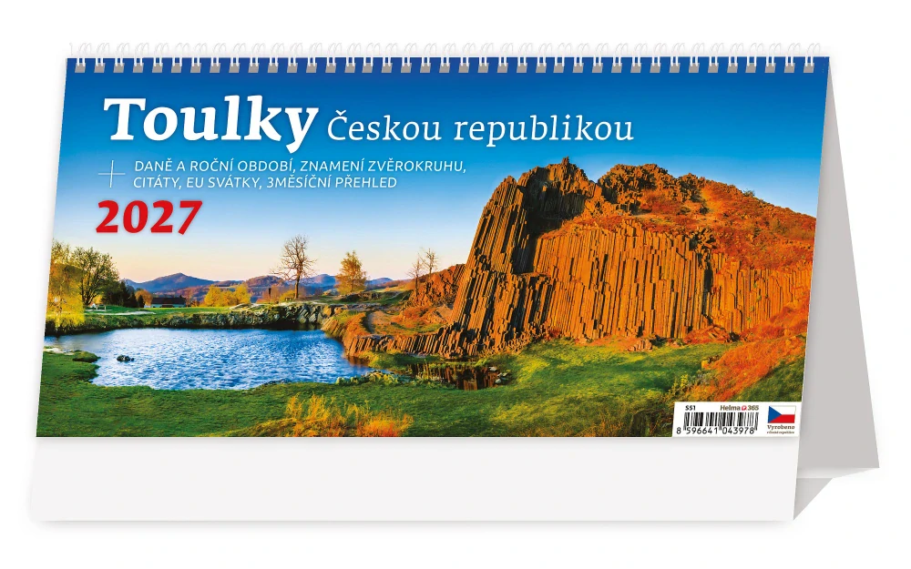 Kalendář stolní Toulky Českou republikou S51