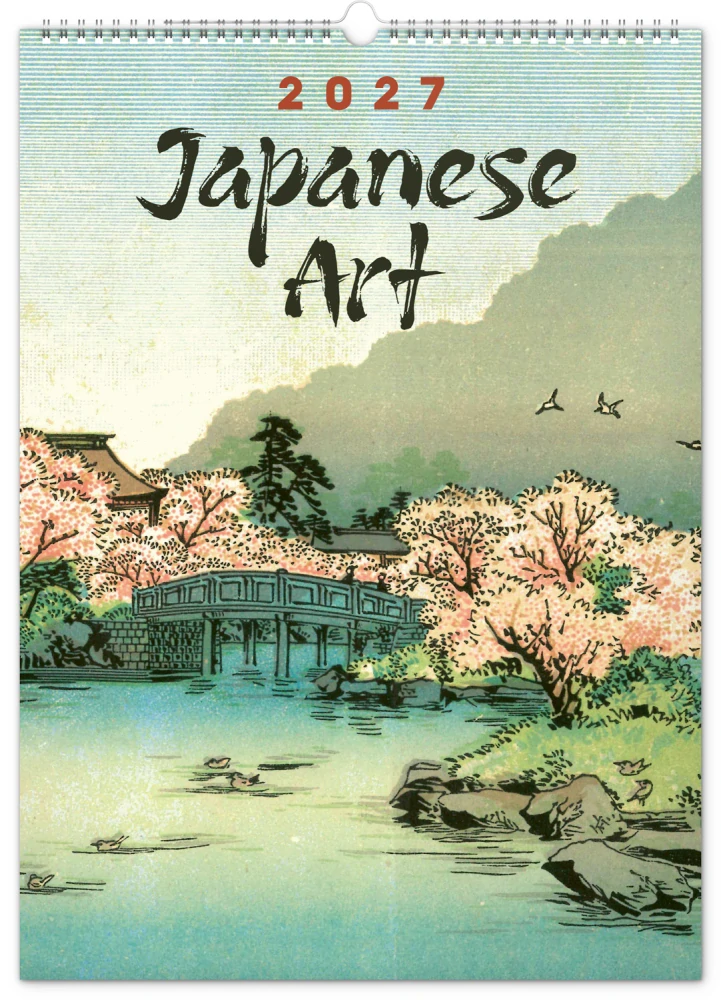 Kalendář nástěnný Vintage plakáty - Japonské umění PGN-36359