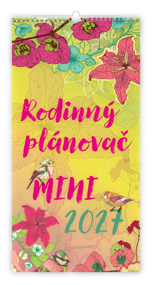 Kalendář nástěnný Rodinný plánovač MINI N189