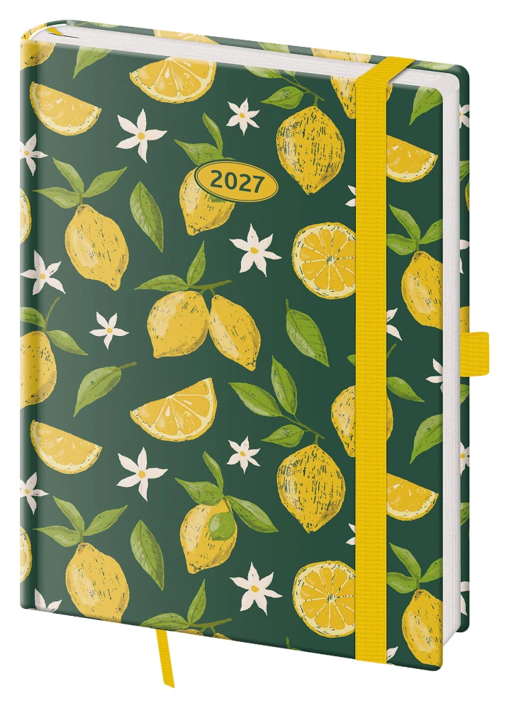 Diář týdenní B6 Vario Lemons