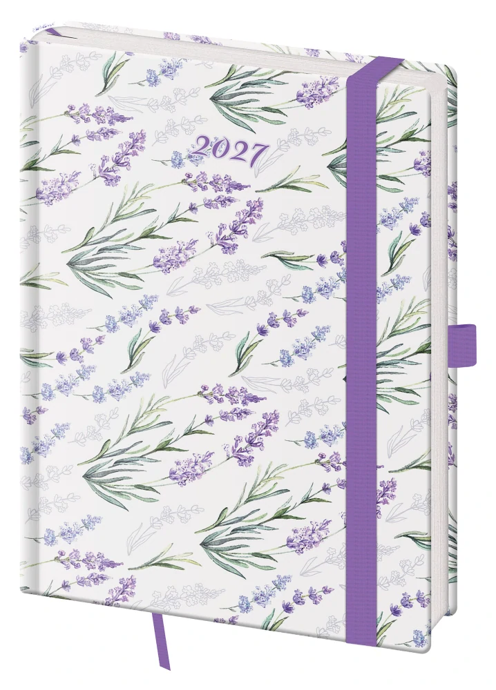 Diář týdenní B6 Vario Lavender