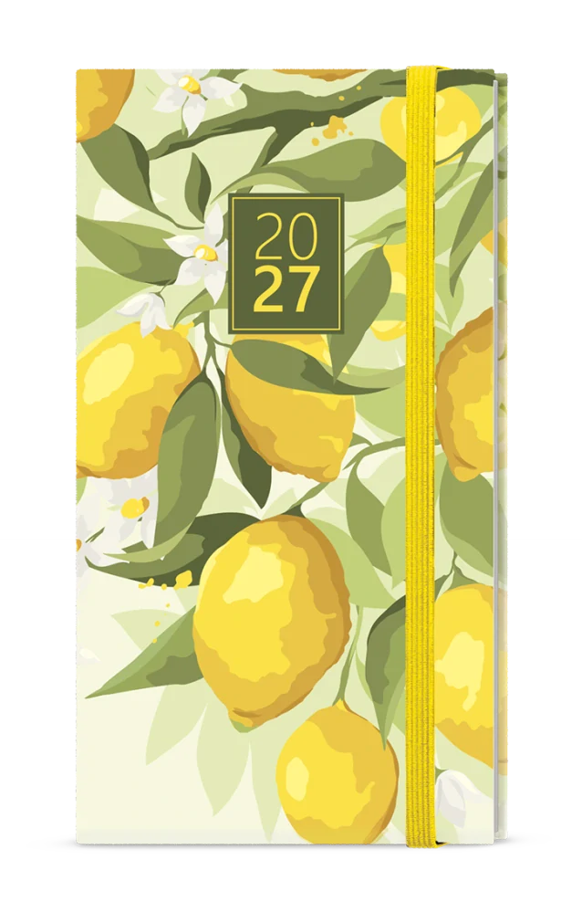 Diář týdenní kapesní Lamino - Citron - blok Jakub