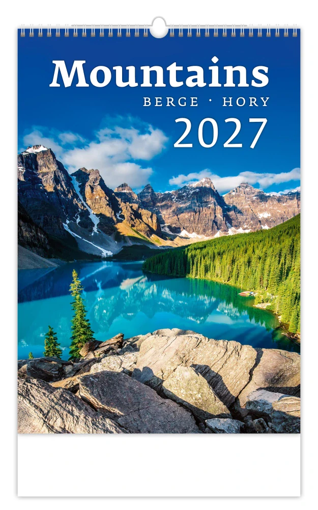 Kalendář nástěnný Hory N126