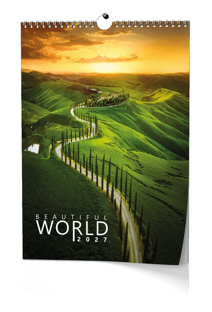 Kalendář nástěnný Beautiful World BNF6