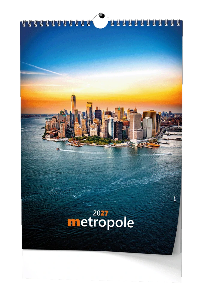 Kalendář nástěnný Metropole BNE4
