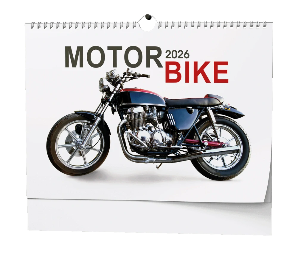 Kalendář nástěnný Motorbike BNE1