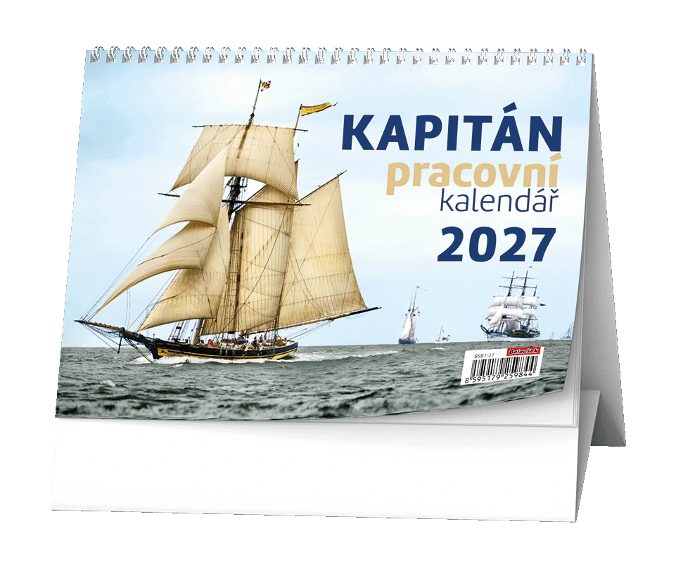 Kalendář stolní Kapitán BSB7
