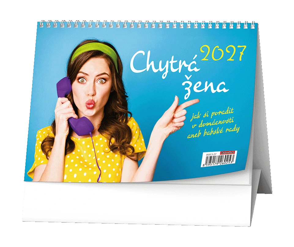 Kalendář stolní Chytrá žena BSE3