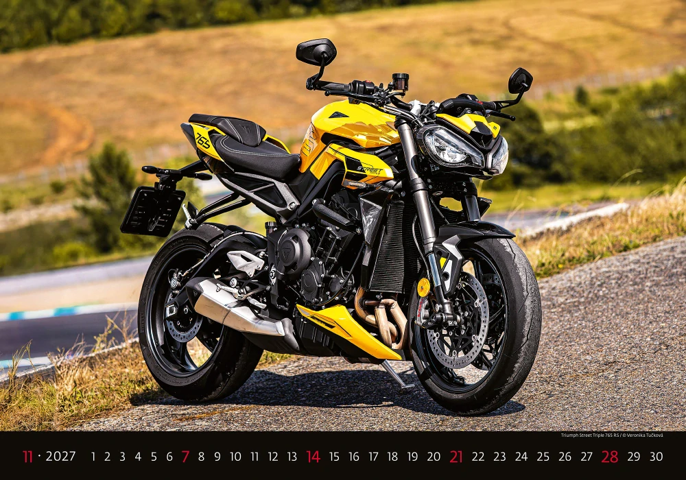 Kalendář nástěnný Motorbikes N154