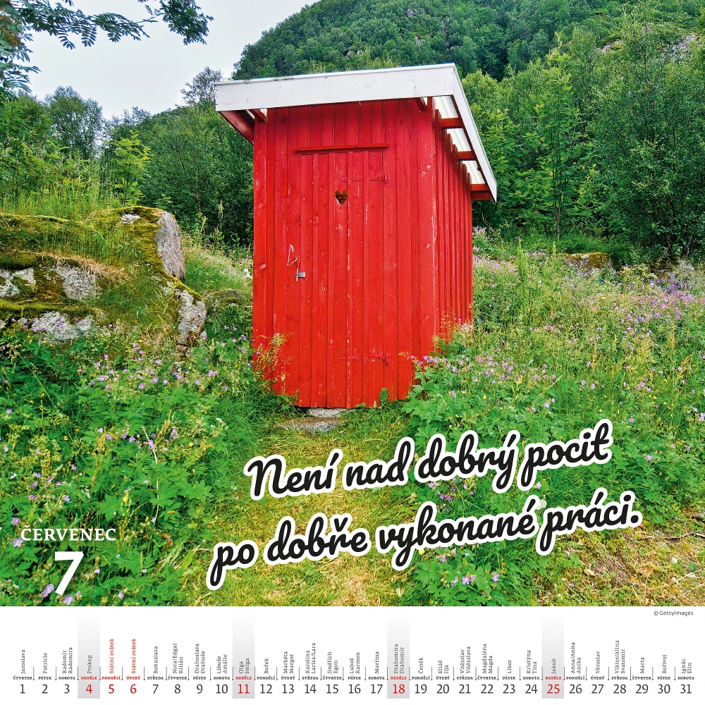 Kalendář nástěnný Kadibudky N175