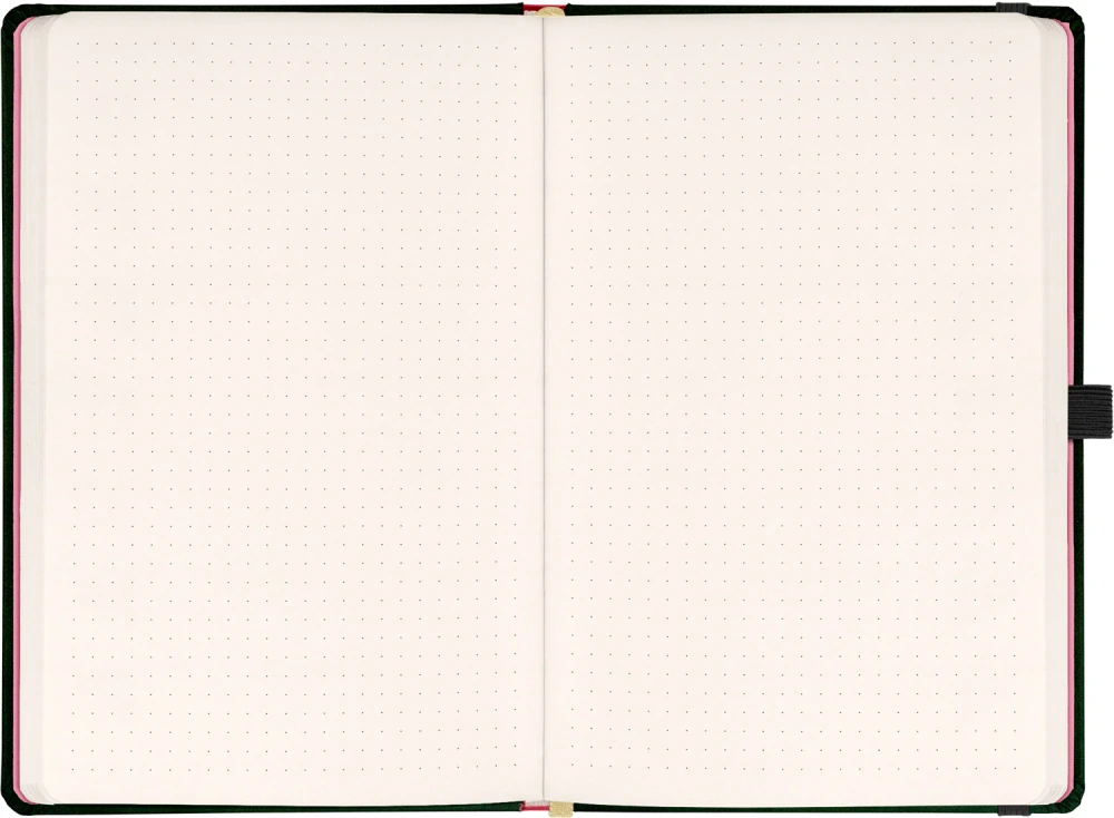 Notes tečkovaný Růže