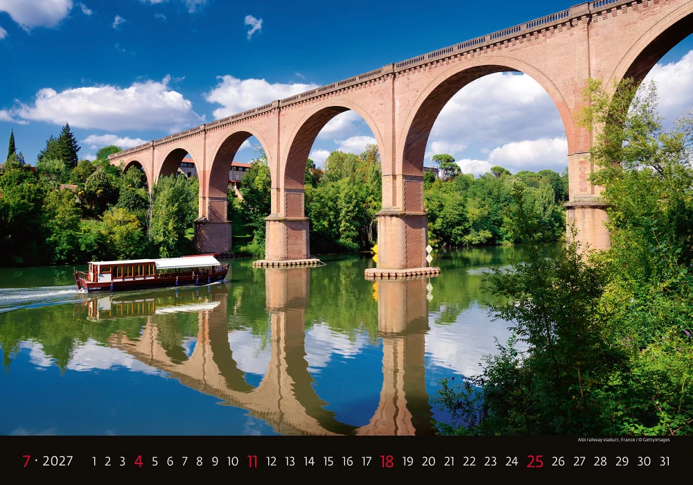 Kalendář nástěnný Bridges N129