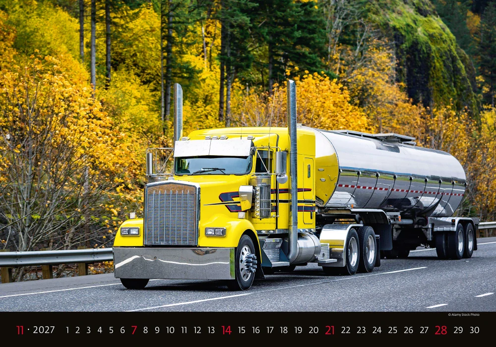 Kalendář nástěnný Trucks N155