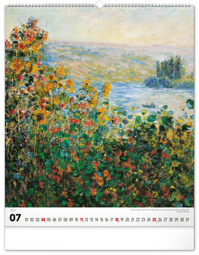 Kalendář nástěnný Impressionism PGN-36363