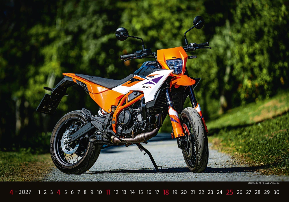 Kalendář nástěnný Motorbikes N154