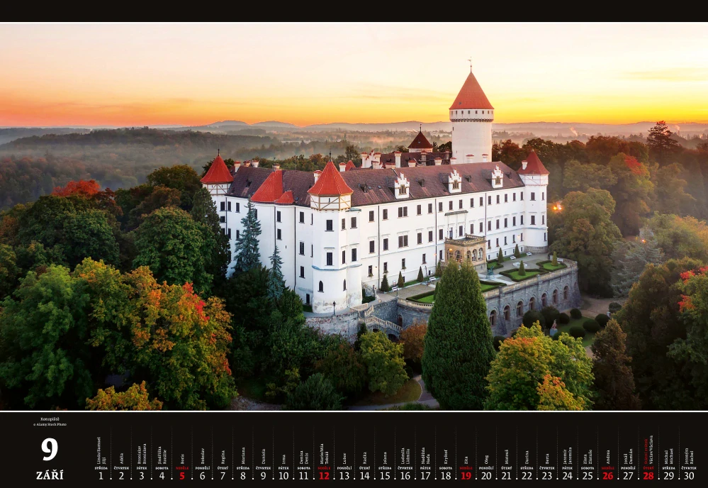 Kalendář nástěnný Panorama Česká republika N262