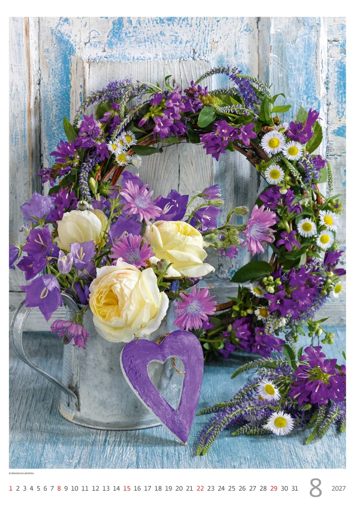 Kalendář nástěnný Magic Flowers N145