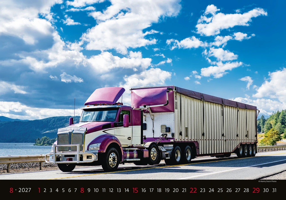 Kalendář nástěnný Trucks N155
