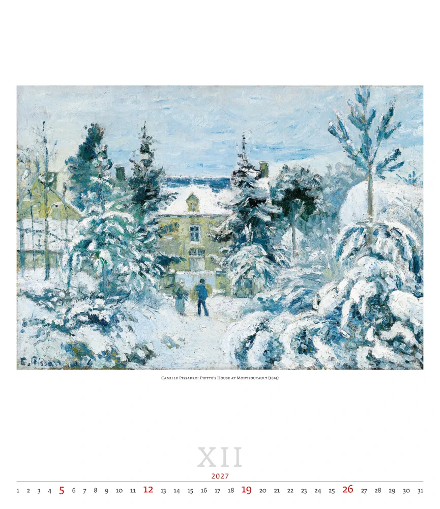 Kalendář nástěnný Impressionism N255