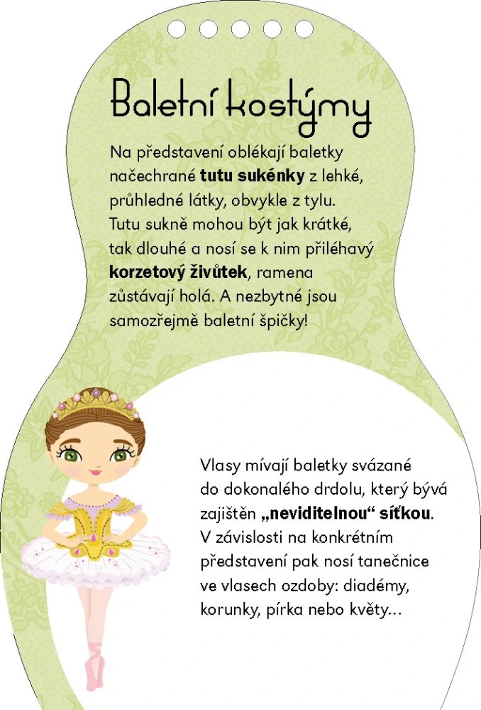 Oblékáme baletky - Emma