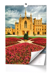 Kalendář nástěnný Hrady a zámky České republiky BNS1