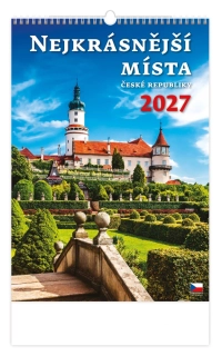 Kalendář nástěnný Nejkrásnější místa České republiky N111