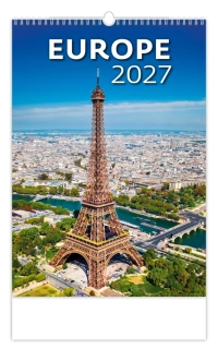 Kalendář nástěnný Europe N123