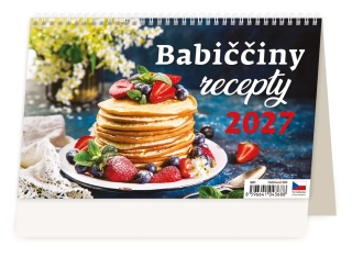 Kalendář stolní Babiččiny recepty S01