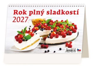 Kalendář stolní Rok plný sladkostí S05