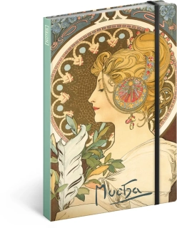 Notes čistý Alfons Mucha - Pero