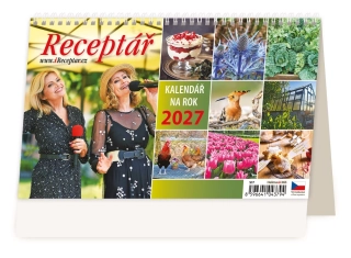 Kalendář stolní Receptář S17