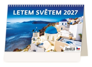 Kalendář stolní Letem světem S28