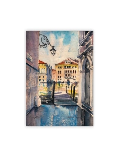 Dřevěný obraz Aquarelle