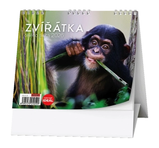 Kalendář stolní Zvířátka celého světa BSJ6