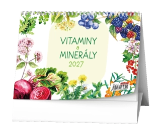 Kalendář stolní Vitamíny a minerály BSF10