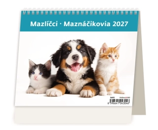 Kalendář stolní Mazlíčci SM15
