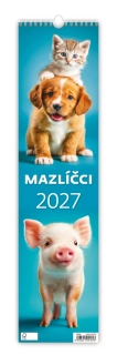 Kalendář nástěnný Mazlíčci - Vázanka