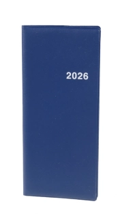 Plánovací záznamník 718 měsíční PVC modré